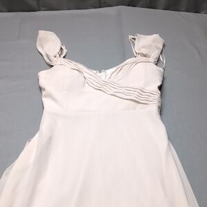 Birdy Grey Cream Ruched Maxi Dress